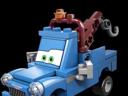 今天拼一个蓝色板牙#乐高 #益智玩具 #拼装模型 #汽车总动员