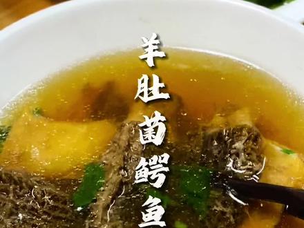 #春日美食大赏 羊肚菌鳄鱼肉煲汤 养生食材炖汤给小孩最好#跟着抖音学做菜 #懒人快手菜 @DOU+小助手