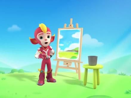 为什么晴天是蓝色的?#儿童百科 #洪恩十万问 #十万个为什么 #启蒙早教 #科普