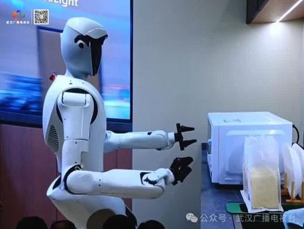 全国首个家庭通用机器人亮相武汉 #科技人工智能 #中国人工智能机器人 #智能机器人应用 #科技武汉
