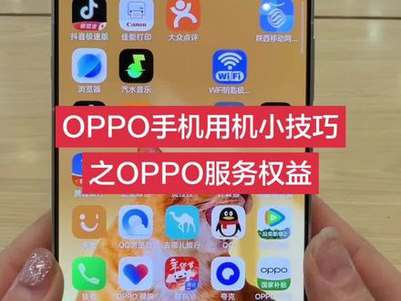 OPPO手机用机小技巧之OPPO服务权益 OPPO手机用机小技巧之OPPO服务权益,您学会了吗?#OPPO陕西 #OPPO五福年货节 #OPPO陕西五福年货节#OPPOSX