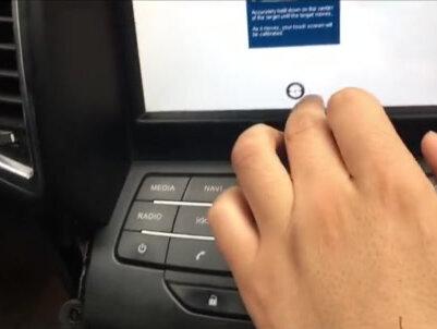 北汽幻速S6卡校准屏幕界面,两种方案帮你解决#汽车音响改装 #大屏导航安装 #郑州同城导航音响维修#北汽幻速S6音响卡标