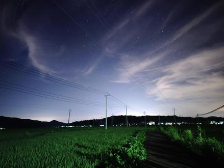 星轨合成来了 #星空 #摄影 #小米#星轨