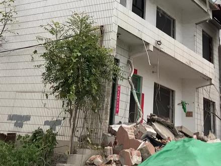 义和庄拆迁现场#现场实拍 #上热门