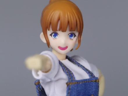 一直玩机娘,偶然看到了这款,海牛工业悠亚酱,这面雕我爱了!#充能计划 #宅物 #模玩