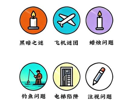 五个烧脑谜题#科普#冷知识#烧脑谜题 #烧脑#思维训练 #思维训练#脑筋急转弯 #脑筋急转弯