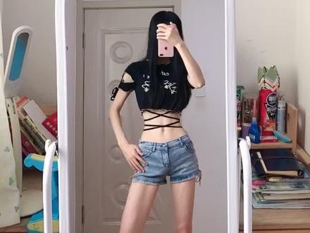 总感觉哪里不一样,又说不上来#马甲线 #46腰