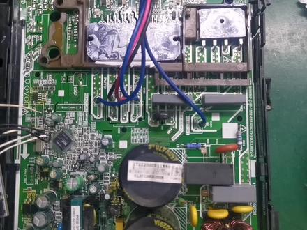 美的变频空调主板在线读取CPU #电路板维修 #芯片级维修 #工控维修