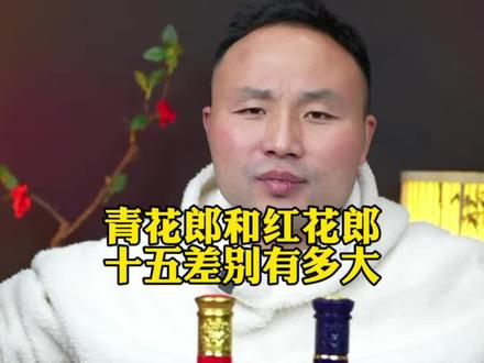 青花郎和红花郎15差别有多大 #青花郎 #红花郎