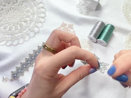 第二段视频也来啦 胜利在望啦~ 快动手,一起拥有这么美的手链呀~ #梭编 #教程 #手工diy #手链 #仙女必备