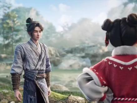 这样的小宝瓶谁能不爱啊!#剑来第二季#小宝瓶和小师叔