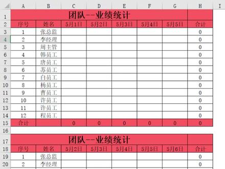 统计格式纵有千般变化,也只要小手指点点就OK了!#销售日常 #统计数据 #excel技巧 #vba实战