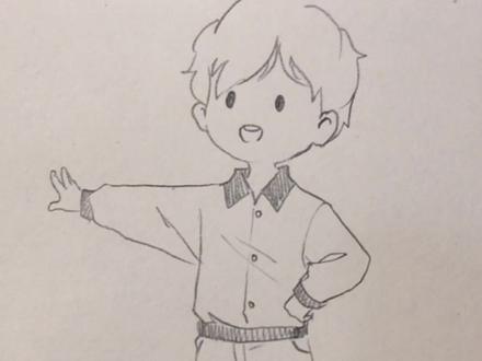 #动漫 动漫人物衣褶#绘画教程