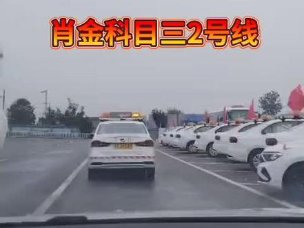 肖金科目三2号线指南