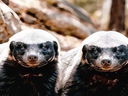 蜜獾真正的无畏者 #平头哥 #平头哥蜜獾