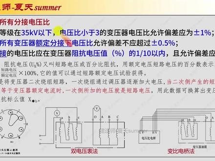 26年一建机电课程电压比偏差的计算 #一建机电 #二建机电 #建造师备考 #建造师夏天summer