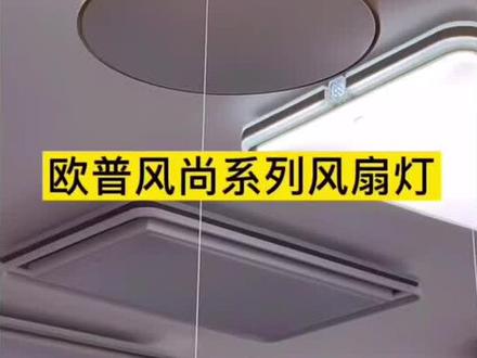 欧普风尚风扇灯遥控对码和操作方法,有需要的伙伴们建议收藏一下#风扇灯实拍 @抖音小助手