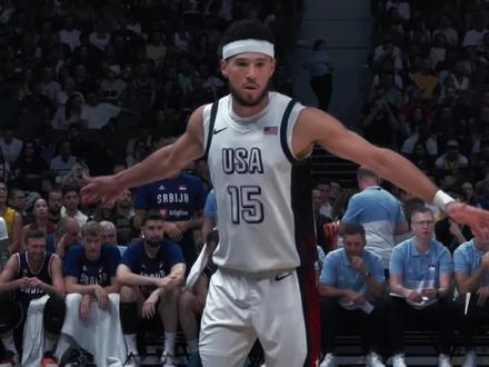 如果美国队都像布克一样这样防守那太可怕了!#张照洋