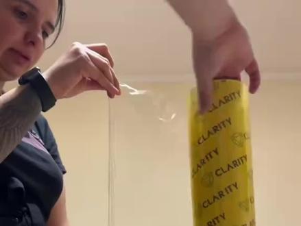 #娱乐评论大赏 自制保鲜膜盖子✅