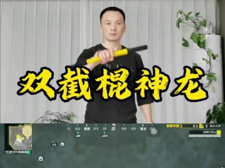 零基础神龙双截棍检视动作教学,#和平精英 #神龙双截棍#双截棍神龙 #双节棍教学 #检视动作