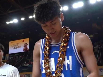 晚安汕尾!两记关键三分带走比赛#篮球🏀 #粤ba #三分球 #郭梓柯 #Roc-CP3