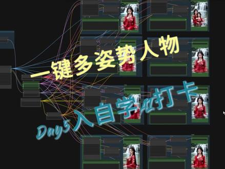 一键生成多姿势!你们显存还扛得吗? 自学 ComfyUI 第 5 天,分享人物一键多姿势全套工作,上传原图批量生成不同动作,五官服装统一不崩坏。
今天视频不做繁琐节点教学,重点聊聊使用痛点,大家评论区可以聊聊:
低配显卡跑多分支会不会卡顿?
做图更需要全身还是半身模板?
有没有办法自动更换背景场景?
#ComfyUI #comfyui教程 #AIGC #AI视频 #AI绘画