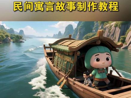 民间寓言故事制作教程#剪辑教程 #民间寓言故事 #剪映 #文字成片新升级 #AI工具