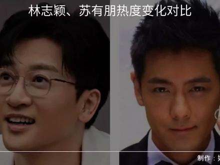 苏有朋、林志颖热度变化对比 #苏有朋 #林志颖