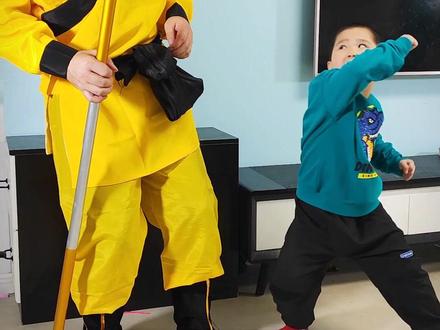 爸爸原来是个妖怪@是天天呀 #搞笑父子#搞笑剧情#人类幼崽 #原创搞笑