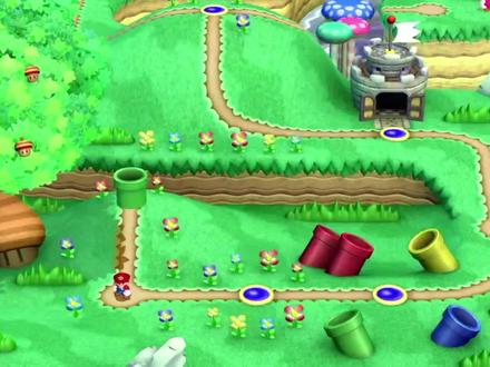 新超级马里奥兄弟U 豪华版 番外篇01 橡栗平原隐藏关卡 #switch #任天堂switch #马里奥