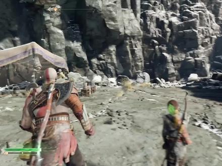 【战神4-战神模式】35,雷电弓箭 #战神4 #ps4游戏