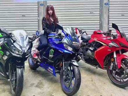身高165实测三台6万内热门仿赛 这三辆车你会怎么选?#机车 #川崎ninja400 #雅马哈r3 #赛600