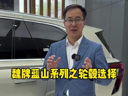 魏牌蓝山你会选择20寸轮毂还是21寸轮毂呢?看完你就知道了!#抖音618好物节 #蓝山dhtphev #共享大好时光 #魏牌蓝山