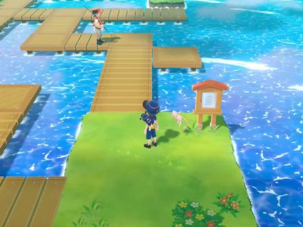 精灵宝可梦let's go皮卡丘81:闪光的水伊布像块紫薯