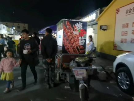 文安西关小吃一条街!太火了!