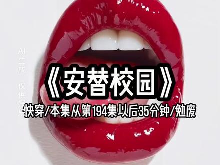 安替校园 #番茄小说#小说