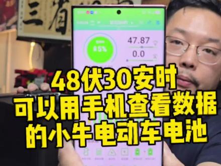 超详细电动车锂电池组装教程,可以用手机查看数据的48伏30安时小牛u+直上款电池,一个视频直接学会#锂电池 #电子爱好者 #电动车锂电池 #锂电池定制 #小牛电动