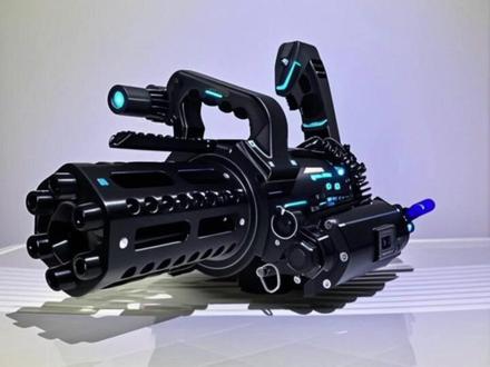 4代加特林定制模型玩具#加特林#水弹 #wargame装备