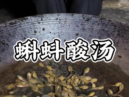 制作蝌蚪,酸汤萝卜 #农村传统美食
