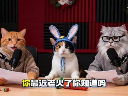 《网红嘉宾》 #萌宠出道计划 #猫咪 #搞笑动物 #假如动物会说话 #萝卜纸巾猫咪