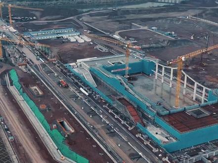 开州高铁站的建设又有新进展,开州人的高铁梦就要成真啦! #开州区