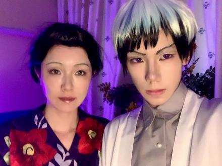 “要是能永远呆在珠世小姐身边就好了”#cos #珠世 #愈史郎