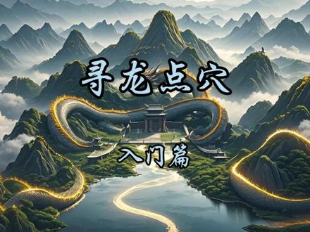 寻龙点穴入门篇:龙、穴、砂、水、向!下篇持续更新#风水玄学