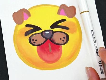 紫薇课堂开课啦!你有这款表情包吗 #简笔画#简笔画教程#儿童简笔画#画画#表情包