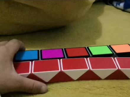 两根24段魔尺变弹簧