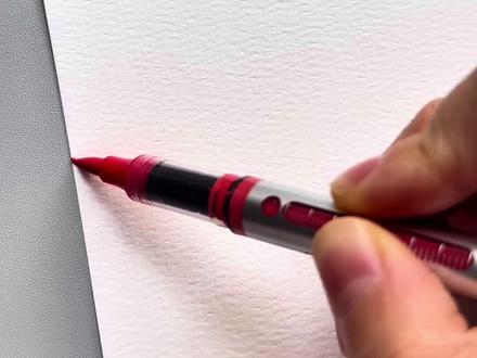 清明节主题画,用丙烯马克笔轻松画!#清明节主题画 #清明节手抄报 #丙烯马克笔绘画 #简笔画