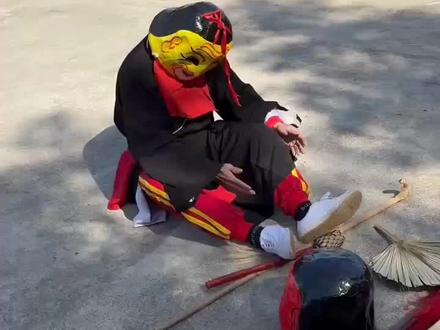 #非遗文化 ,客家大鹏狮