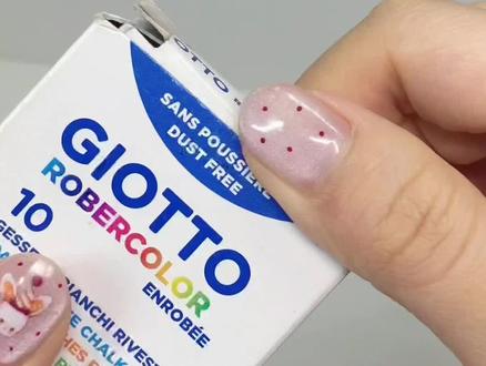 挑战用粉笔做一个淀粉肠#原创手工 #粉笔 #手工 #食玩