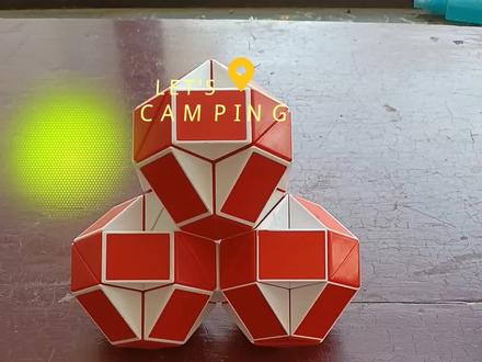 #魔尺 72段魔尺变三联球