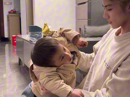 被拒绝了!呜呜呜#回村的生活#外甥